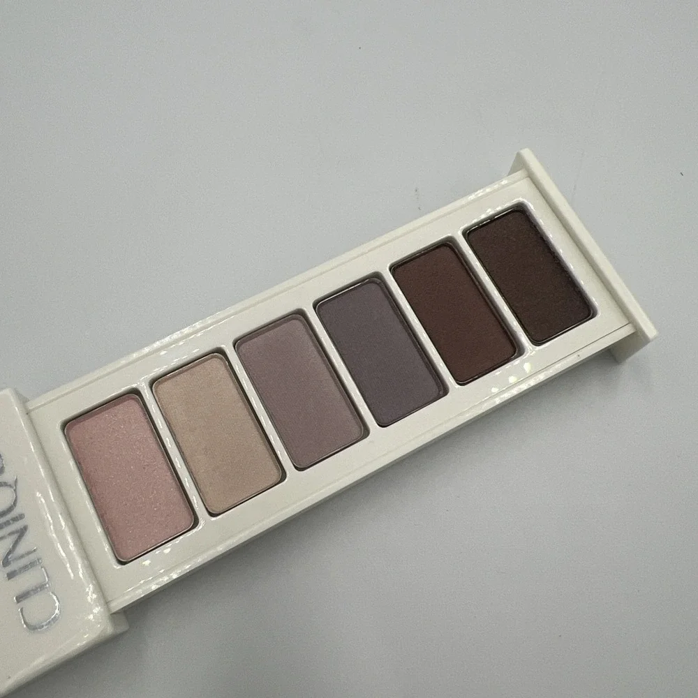 New! Clinique All‎ About Shadow 6 Shades: Jute Brown/Plum Limited Edition Rare!